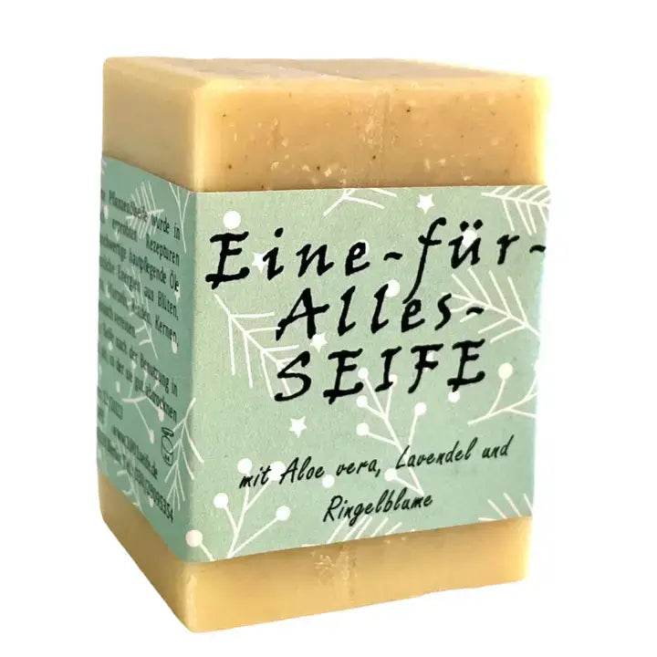Handgemachte "Eine-für-Alles"- Seife sulfatfrei