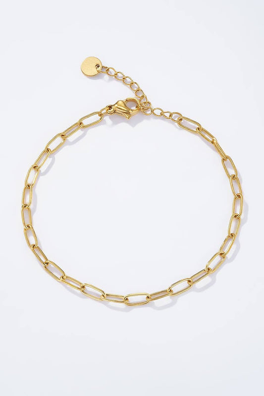 Edelstahlarmband für Charms 324CA55: Gold / 100% Edelstahl