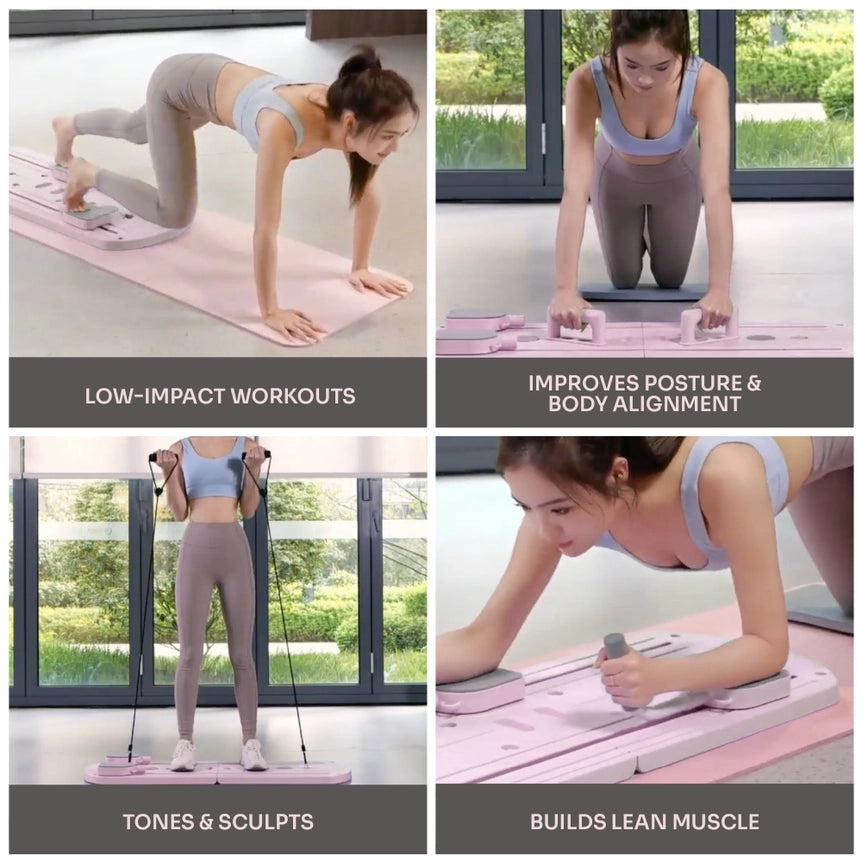 Pilates Reformer -  Schwarz