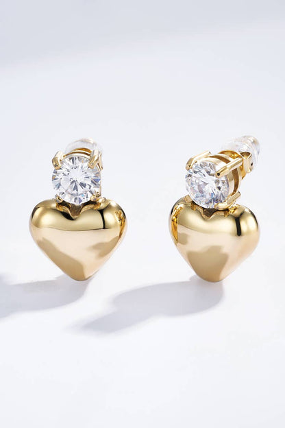 Edelstahl-Ohrringe 124AQ299: Gold