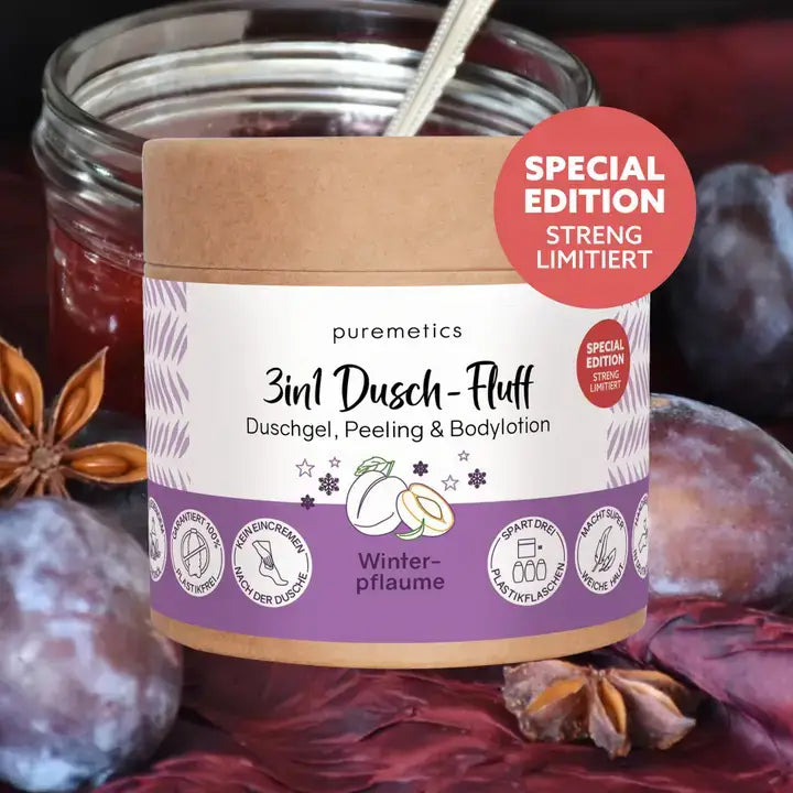 3in1 Dusch-Fluff 'Winterpflaume'