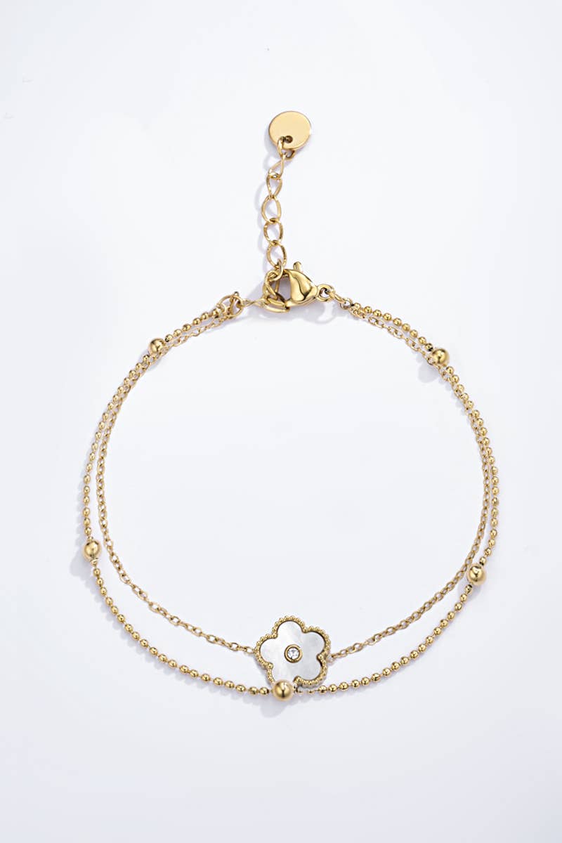 Edelstahlarmband 324AQ98: Gold