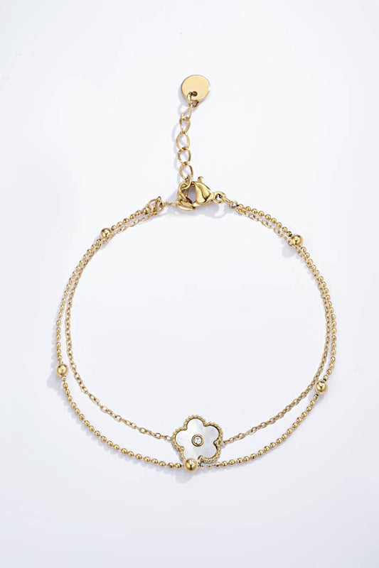 Edelstahlarmband 324AQ98: Gold