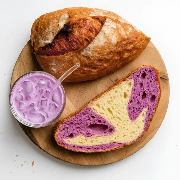 Lila Süßkartoffel Pulver 100 g – Premium Ube Powder, Purple Sweet Potato Powder, naturbelassen & rein